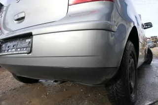 VW Polo 9N 9N3 Stoßstange Heckstoßstange hinten grau LD7W - Bild 11
