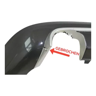 Passat 3C Kombi hinten Lippe Heckansatz Spoiler unten braun LC8Z  CSR-HA050 - Bild 7