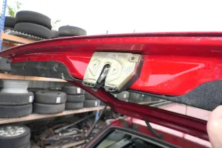 Passat 3A 35i Kombi Variant Heckklappe Klappe Kofferraumklappe rot LY3D Scheibe - Bild 9