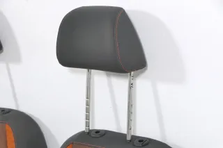 VW Touran 1T Kopfstütze vorne rechts oder links anthrazit orange nähte Cross - Bild 1