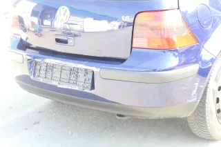 VW Golf 4 1J Limousine Stoßstange hinten Heckstoßstange Stoßfänger blau LB5N - Bild 4