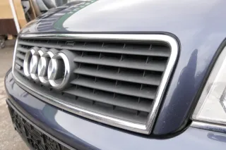 Audi A6 4B Motorhaube Klappe vorn Facelift (ab. Mitte 2002) grau LY5X aquablau - Bild 7