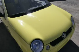 VW Lupo Motorhaube KLappe vorne gelb LD1B Frontklappe Haube - Bild 4