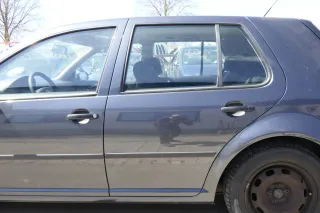 VW Golf 4 1J Limousine Tür hinten links grau blau LC7V blue (KEINkombi) - Bild 1