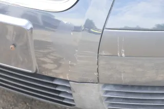 VW Passat 3BG Stoßstange vorne Frontstoßstange Stoßfänger grau blau LC5F - Bild 5