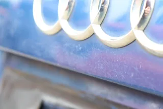 Audi A3 8P 4/5-Türer Heckklappe Klappe Schei hinten blau LZ5C ohne Anbauteile cc - Bild 4