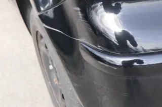 VW Polo 9N 9N3 Stoßstange Heckstoßstange hinten schwarz L041 uni black Spoiler - Bild 6