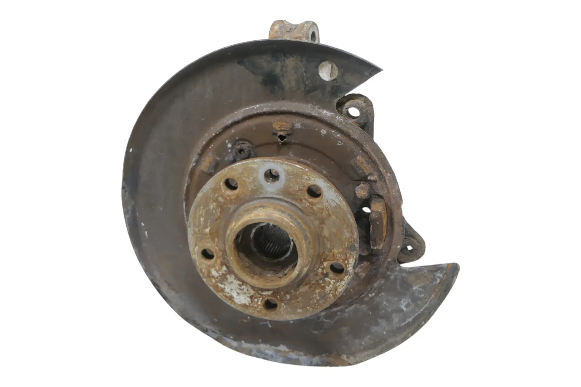 VW Touareg 7L Achsschenkel Radlager hinten rechts 7L6505436A TDI - Bild 1