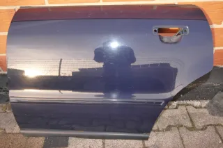 Audi A4 B5 Tür hinten links blau LY5K Kombi+Limo(Leiste+Griff beachte - Bild 1