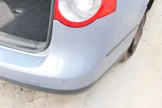 Passat 3C Kombi Stoßstange hinten Heckstoßstange Stoßfänger blau LC7Z PDC - Bild 4
