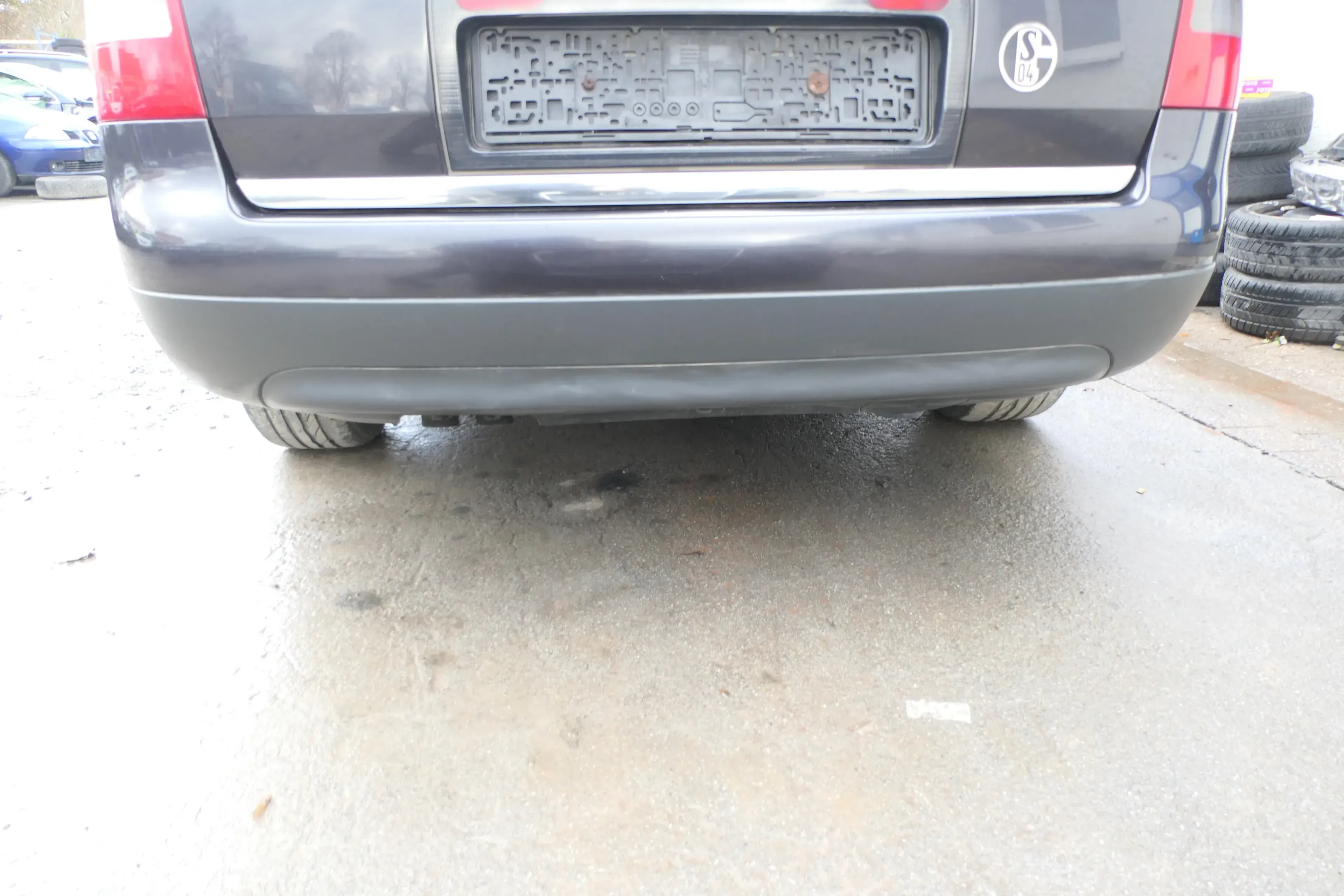 Audi A6 4B Kombi Avant Stoßstange hinten Heckstoßstange lila blau LZ4V - Bild 1