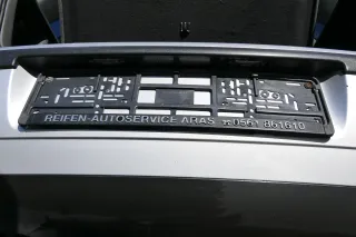VW Polo 9N 9N3 Stoßstange Heckstoßstange hinten silber LA7W - Bild 5
