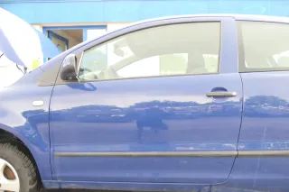 VW Fox 5Z Tür vorne links Fahrertür blau LL5M - ohne Anbauteile - Bild 1
