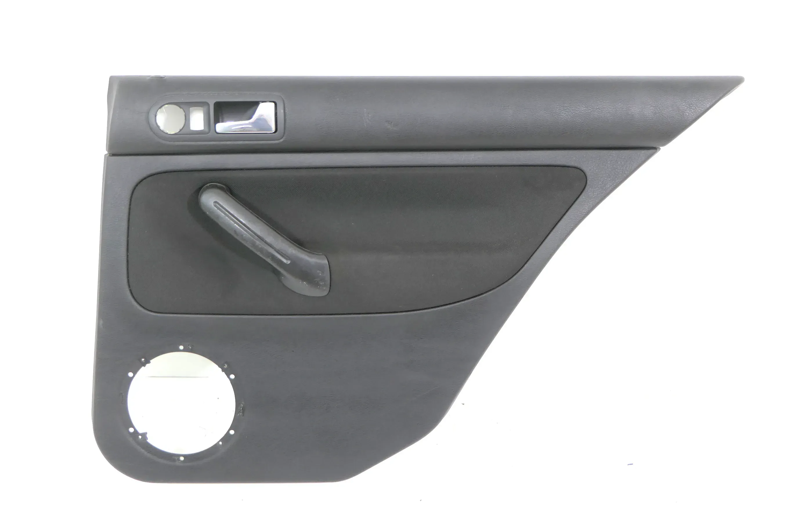 1x VW Golf 4 1J Limousine Türverkleidung Verkleidung Tür hinten rechts schwarz - Bild 1