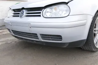 VW Golf 4 1J Stoßstange vorne Stoßfänger vorn grau silber LB7Z Frontstoßstange - Bild 3