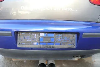 Seat Leon 1M Stoßstange Heckstoßstange hinten blau - Bild 2