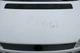 VW T4 Transporter Pritsche Motorhaube Haube Klappe vorne weiß R902 Kurze AC0 - Bild 11
