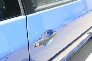 VW Lupo Seat Arosa Tür vorne rechts Beifahrertür blau LR5A (mechanischerFenst - Bild 2