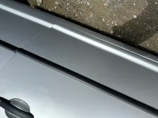 VW Golf 4 Tür vorne links Fahrertür 2/3-Türer silber LA7W ohneAnbauteile - Bild 4