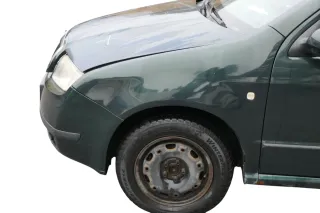 Skoda Fabia 6Y Kotflügel vorne link grün LF8C auch Kombi - Bild 8