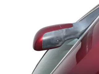 Audi A6 4B Spiegel Außenspiegel rechts elektrisch rot LZ3L + GLAS - Bild 3