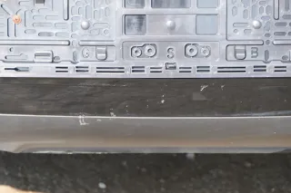 VW Polo 9N 9N3 Stoßstange Heckstoßstange hinten schwarz L041 - Bild 3