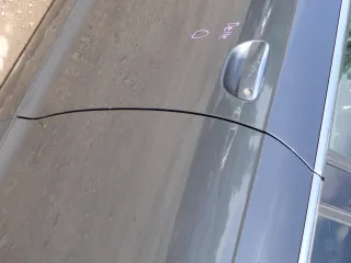 Audi A6 4F C6 Tür Türblatt vorne links Fahrertür grau LZ7S - ohne Anbauteile - Bild 14