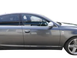 Audi A6 4F C6 Tür Türblatt vorne rechts Beifahrertür grau LZ7S - ohne Anbauteile - Bild 1