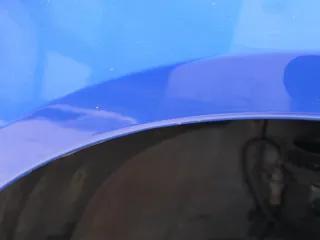 VW Polo 9N Kotflügel vorne rechts blau LA5F bis ca.Bj.2004 - Bild 13