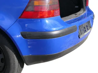 VW Golf 4 Limousine Stoßstange hinten Heckstoßstange Stoßfänger blau LW5Z - Bild 18