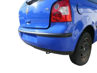 VW Polo 9N 9N3 Stoßstange Heckstoßstange hinten blau LA5F - Bild 4