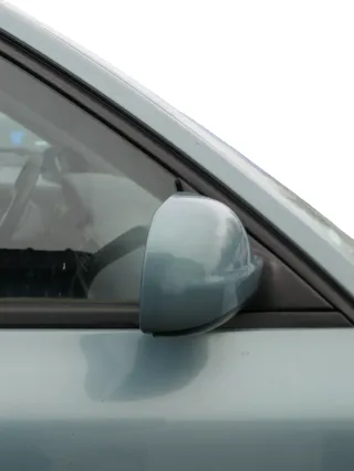 VW Passat 3B 3BG elektrischer Spiegel Außenspiegel rechts Glas blau türkis LB6N - Bild 3