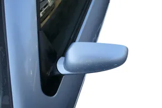 VW Golf 4 Bora elektrischer Spiegel vorne links Außenspiegel blau LB5S Glas - Bild 3
