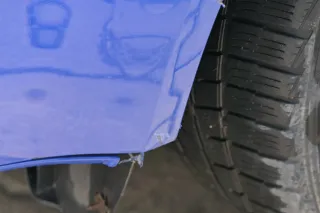 VW Golf 4 1J Stoßstange vorne Stoßfänger vorn blau LW5Z - Bild 6