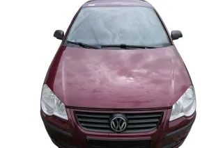 VW Polo 9N3 Cross Motorhaube KLappe vorne rot LC3R - Bild 1