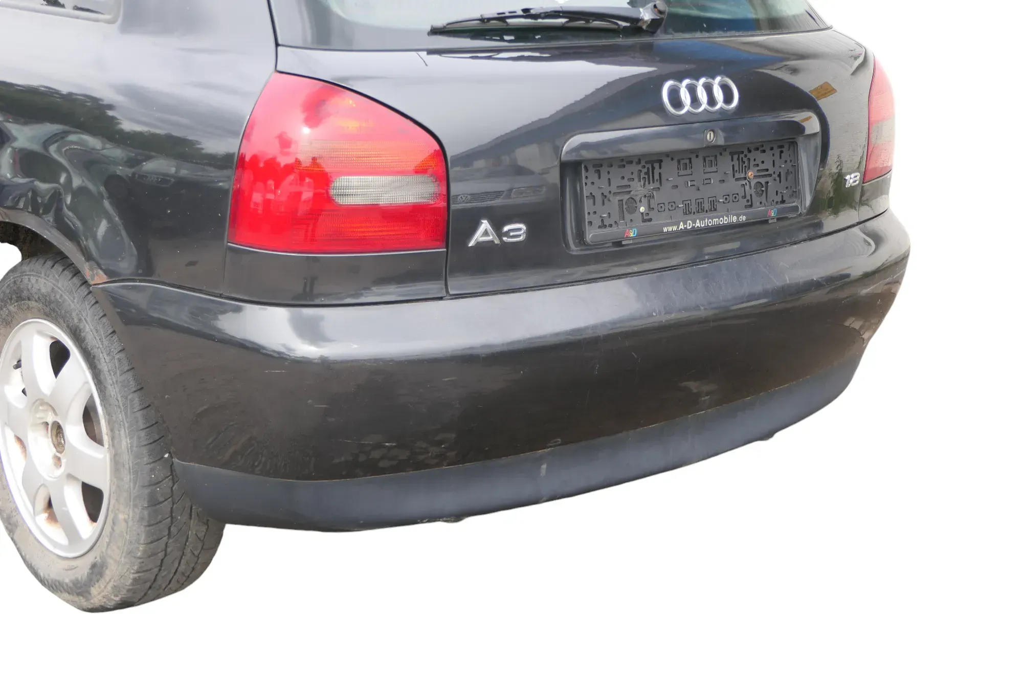 Audi A3 8L Stoßstange Heckstoßstange hinten schwarz LZ9U - Bild 1