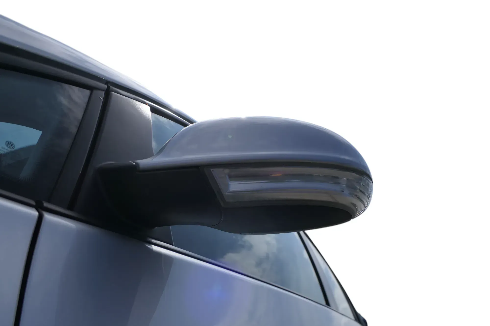 VW Golf 5+6 5M1 Plus elektrischer Spiegel Außenspiegel links Blinker silber LA7W - Bild 1