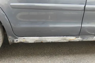 VW Polo 9N 9N3 Tür hinten rechts 4/5-Türer grau LC7V - ohne Anbauteile - Bild 7