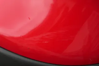 VW Golf 4 Limousine Stoßstange hinten Heckstoßstange Stoßfänger rot LP3G - Bild 15
