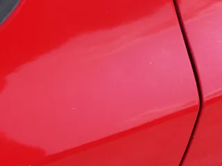 Skoda Fabia 5J Limousine Tür hinten links rot LF3K - ohne Anbauteile - Bild 7