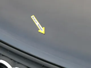 A6 4B Motorhaube Klappe vorn Facelift (ab. Mitte 2002) schwarz LZ9W  OHNE Grill - Bild 7