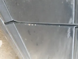 Audi A6 4B C5 Tür Türblatt hinten links nur Türblatt schwarz LZ9W -ohneAnbauteil - Bild 6