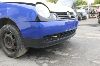 VW Lupo 6x Stoßstange vorne Frontstoßstange Stoßfänger blau LW5Z jazzblue - Bild 4