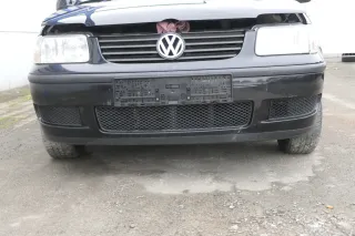 VW Polo 6N2 Stoßstange vorne Frontstoßstange Stoßfänger schwarz LC9Z +Grill d - Bild 1
