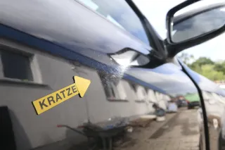 Skoda Octavia 1U Kombi + Limo Tür vorne rechts Beifahrertür schwarz LF9R - Bild 9
