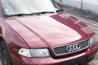 Audi A4 B5 Motorhaube Haube Klappe vorne rot braun LZ3L bis ca. Bj. 1999 - Bild 4