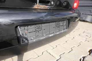 VW Lupo Stoßstange hinten Heckstoßstange Stoßfänger schwaz L041 162350 - Bild 8