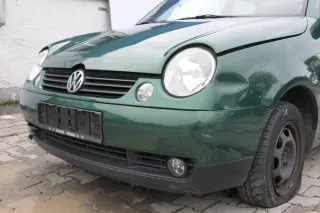 VW Lupo 6x Stoßstange vorne Frontstoßstange Stoßfänger grün LA6N - Bild 3