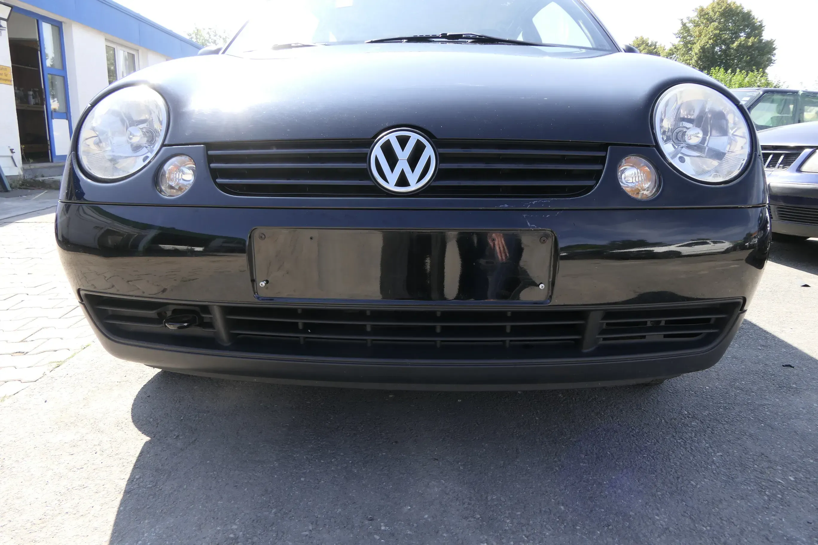 VW Lupo 6X Stoßstange vorne Frontstoßstange Stoßfänger schwarz L041 - Bild 1