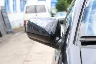 VW Polo 6N2 manueller Spiegel Außenspiegel rechts außen schwarz LC9Z blackma - Bild 3
